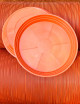 Matériel terrarium Soucoupe 16cm plastique - coloris terre cuite -